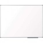 Nobo Tableau blanc magnétique en acier laqué 1800x1200 Basic avec cadre simple