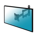 Kimex Soporte de Pared Giratorio/Inclinable para TV 13"-27" VESA 100x100 25Kg