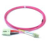 Kimex Cable de Fibra Óptica Dúplex 2mm OM4 SC/LC Magenta 1m Kimex Cable de Fibra Óptica Dúplex 2mm OM4 SC/LC Magenta 1m