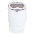 Lavadora carga superior Adler AD 8055 3 kg 580 rpm clase A portátil crema y blanca