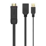 Aisens A122-0642 Cable Conversor DisplayPort a HDMI Macho/DisplayPort Hembra 10cm Aisens A122-0642 Cable Conversor DisplayPort a HDMI Macho/DisplayPort Hembra 10cm