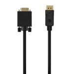Aisens A125-0552 Cable Conversor DisplayPort a VGA 1m Aisens A125-0552 Cable Conversor DisplayPort a VGA 1m