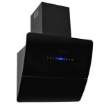 VidaXL Exaustor de Parede 60cm Aço Inoxidável/Preto