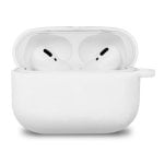 Custodia protettiva PcCom Essential per Airpods Pro bianca