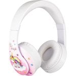 Konix Be Magic Unicorn Casque de jeu Blanc/Rose