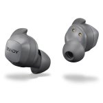 Auriculares Lindy LE400W sans fil Bluetooth 5.0 intra-auriculaires gris