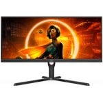 AOC G3 U34G3XM/EU LED display 86,4 cm (34") 3440 x 1440 Pixel UltraWide Quad HD Nero, Rosso