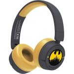 OTL Technologies Cuffie per bambini wireless pieghevoli Batman Gotham City