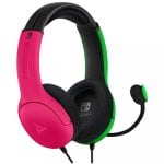 PDP LVL40 Casque Avec fil Arceau Jouer Noir, Vert