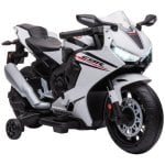Homcom Moto Eléctrica Honda con Licencia 6V Blanco para Niños de 3-5 Años Homcom Moto Eléctrica Honda con Licencia 6V Blanco para Niños de 3-5 Años