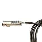 Cabo de Segurança Nilox NXSCN001 1,9 m Aço Cinzento Portáteis