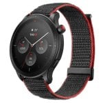 Amazfit GTR 4 Bluetooth GPS 46mm AMOLED Grigio Nylon Taglia Unica Resistenza Acqua 5ATM SpO2
