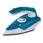 Plancha Jata JEPL2810 suela cerámica 1000 W doble voltaje mango plegable