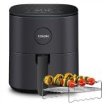 Cosori Pro Chef Edition Friggitrice ad aria 4.7L 1500W Nera + Accessori