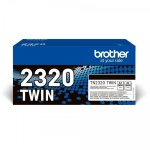 Toner Brother TN2320TWIN Noir Pack 2 Unités