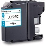 Cartucho de Tinta Original Brother LC22EC Cian