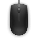 DELL MS116 mouse Ambidestro USB tipo A Ottico 1000 DPI Nero