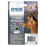 Cartouche d'encre Epson T1306 MultiPack Cyan/Magenta/Jaune