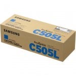 Samsung Cartouche de toner cyan haut rendement CLT-C505L
