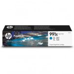 Cartouche Tinta Original HP PageWide 991X Cyan Haute Capacité