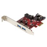 Tarjeta PCIe StarTech PEXUSB3S2EI 4 Puertos USB 3.0 2 Externos/2 Internos
