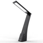 Lámpara LED Cool Compact con Base de Carga Inalámbrica Qi Negro