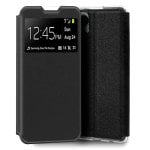Cool Funda Flip Cover Liso Negra para Oppo Reno 8 Lite 5G