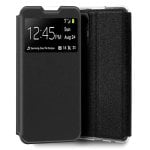 Étui à rabat lisse noir cool pour Xiaomi Mi 12 Lite