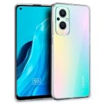 Cool Funda Silikon Transparent für Oppo Reno 8 Lite 5G