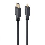 Cavo Gembird HDMI 2.0 a micro HDMI connettore placcato oro maschio/maschio 1,8 m nero