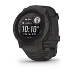 Garmin Instinct 2 Solar GPS Bluetooth 45mm MIP Graphite Unisex Wasserdicht 10ATM SpO2 Pulssensor