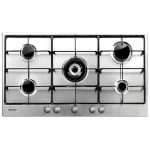 Candy Idea PG953/1SX 5-Zonen-Gaskochfeld 90 cm Edelstahl