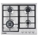 Flama 9006FL Placa a Gás 4 Zonas 60cm Aço Inoxidável