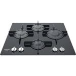 Hotpoint FTGHG 641 D/HABK Gaskochfeld 4 Zonen 60 cm Schwarz