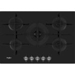 Whirlpool GOWL 728/NB Placa de Gas 5 Zonas 75cm Negra