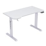 Tavolo da gioco Newskill Belenor PRO bianco regolabile in altezza 120x60 cm