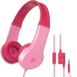 Motorola Moto JR200 Auriculares Infantiles con Cable Rosa Motorola Moto JR200 Auriculares Infantiles con Cable Rosa