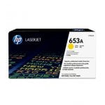 HP Cartuccia toner originale giallo LaserJet 653A