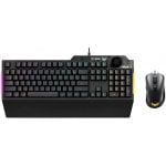 ASUS TUF Gaming K1 Teclado Gaming RGB + ASUS TUF Gaming M3 Rato Gaming 7000 DPI Preto
