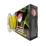 3D World Bobina de Filamento PLA Premium 1.75mm 1kg Amarillo Intenso