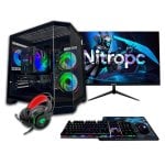 NitroPC Pack Gold AMD Ryzen 5 5500/16GB/1TB SSD/RTX 3050 + Monitor FullHD da 24" NitroPC Pack Gold AMD Ryzen 5 5500/16GB/1TB SSD/RTX 3050 + Monitor FullHD da 24"