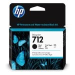 HP Cartouche d'encre DesignJet 712, noir, 80 ml