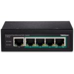 Switch Trendnet TI-PE50 4 Porte PoE+ Fast Ethernet 1 Porta Fast Ethernet Nero