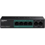Trendnet TPE-S50 switch di rete Non gestito L2 Fast Ethernet (10/100) Supporto Power over Ethernet (PoE) Nero