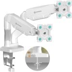 Support de bras articulé Onkron G160 pour 2 moniteurs 13"-32" VESA 100x100 Max 6,5Kg Support de bras articulé Onkron G160 pour 2 moniteurs 13"-32" VESA 100x100 Max 6,5Kg
