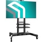 Onkron TS1881 Supporto Mobile da Pavimento per TV 50"-86" VESA 800x500 Max 90Kg Onkron TS1881 Supporto Mobile da Pavimento per TV 50"-86" VESA 800x500 Max 90Kg