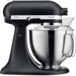 Robot da cucina KitchenAid 5KSM185 PS EBK da 4,8 litri e 300 W, colore nero.