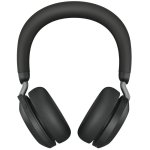 Jabra Evolve2 75 MS Schwarz Kabellose Kopfhörer + Ladestation