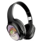 Star Wars Baby Yoda 003 Kabellose Bluetooth-Kopfhörer mit MP3-Player, Faltbar, Schwarz