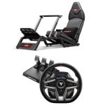 Cockpit F-GT Racing di livello successivo + volante Thrustmaster T248 per PS4/PS5/PC